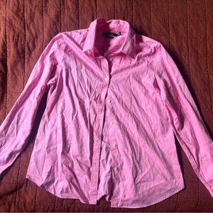 Ralph Lauren Vibrant Pink Shirt no iron shirt
